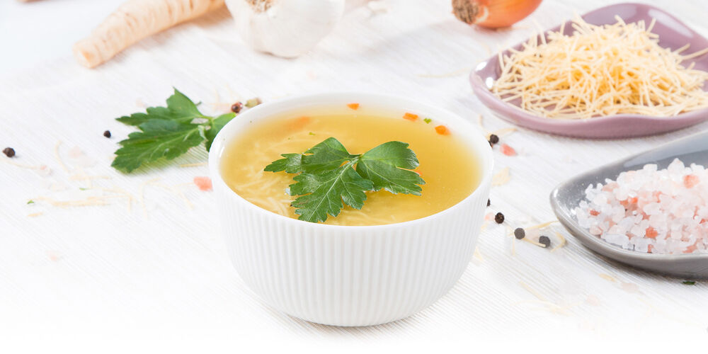 Proteinová polévka KetoDiet – kuřecí s nudlemi (7 porcí)