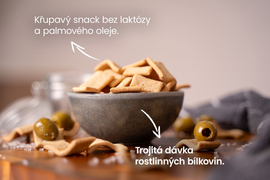 Proteinové slané mini snackers