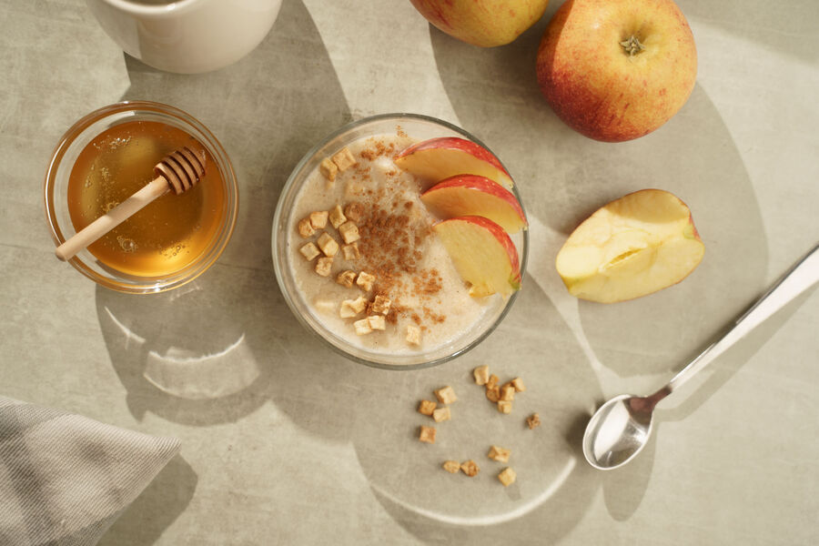 Proteinová kaše KetoDiet – příchuť jablko a skořice (7 porcí)