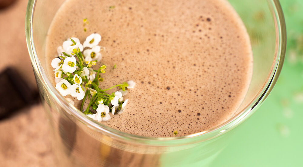Proteinový nápoj – příchuť čokoláda a lískový oříšek – pomáhá s hubnutím.