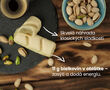 Keto Bueno Pistachio White – chrumkavé oblátky