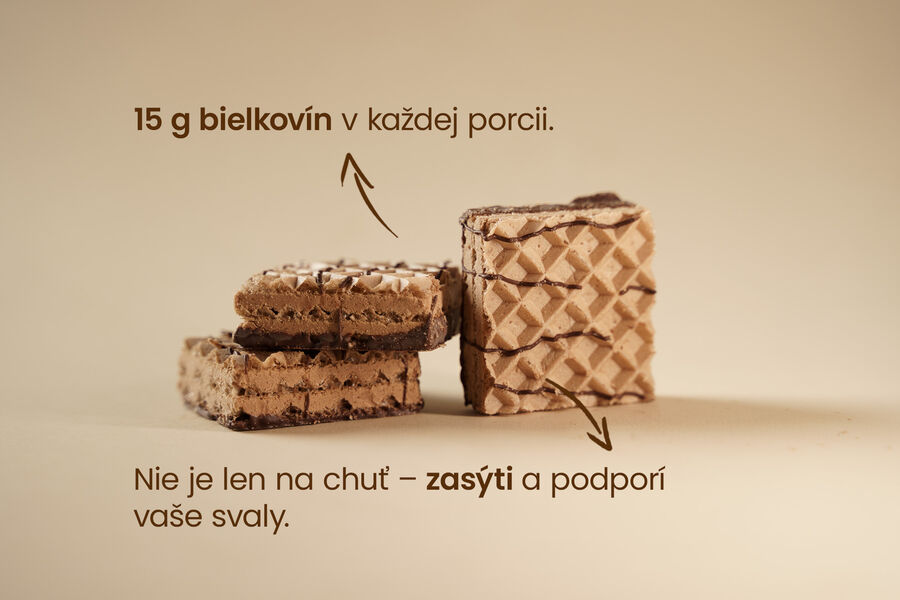 Proteínové oblátky – príchuť čokoláda