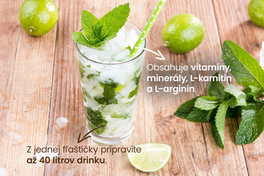 Nápojový koncentrát – príchuť mojito