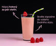 Proteinový nápoj – příchuť malina