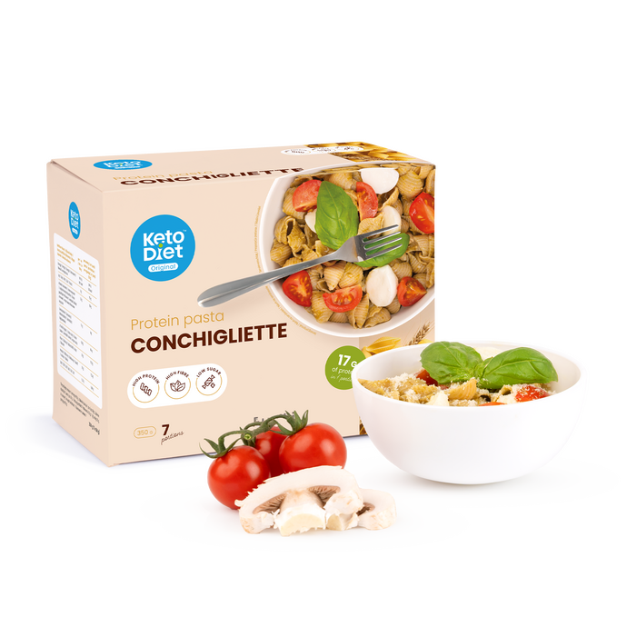 Proteínové cestoviny – Conchigliette