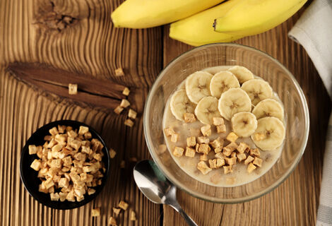 Proteínová kaša – banán & príchuť vanilka (7 porcií)