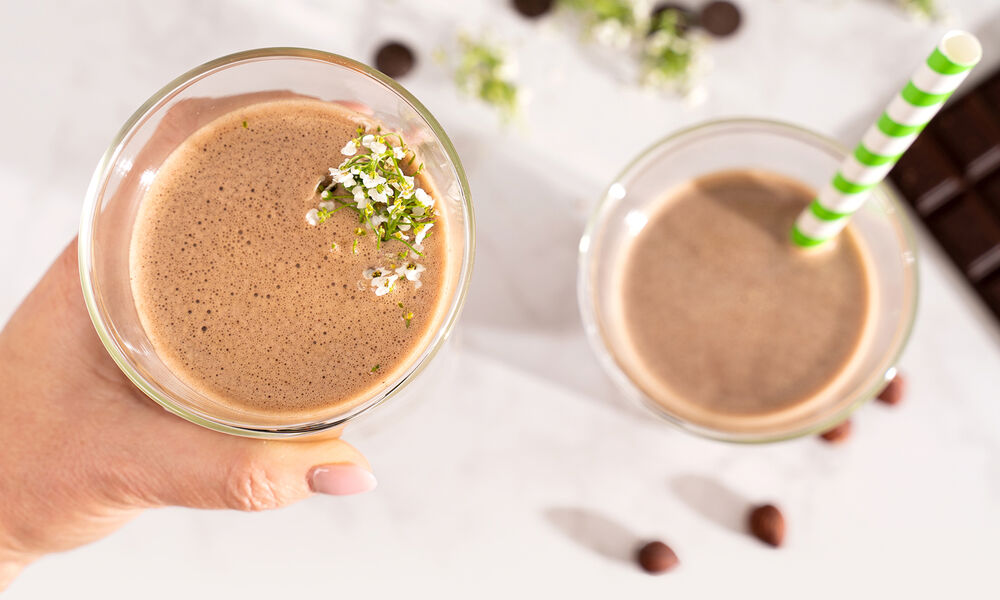 Proteínový nápoj KetoDiet – príchuť čokoláda & lieskový oriešok (7 porcií)