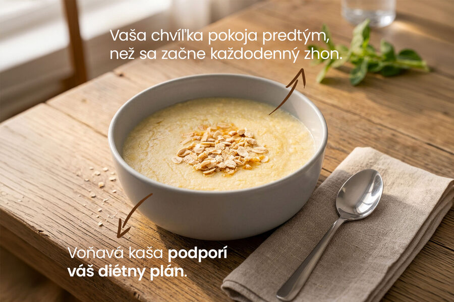 Proteínová kaša KetoDiet – príchuť vanilka (7 porcií)