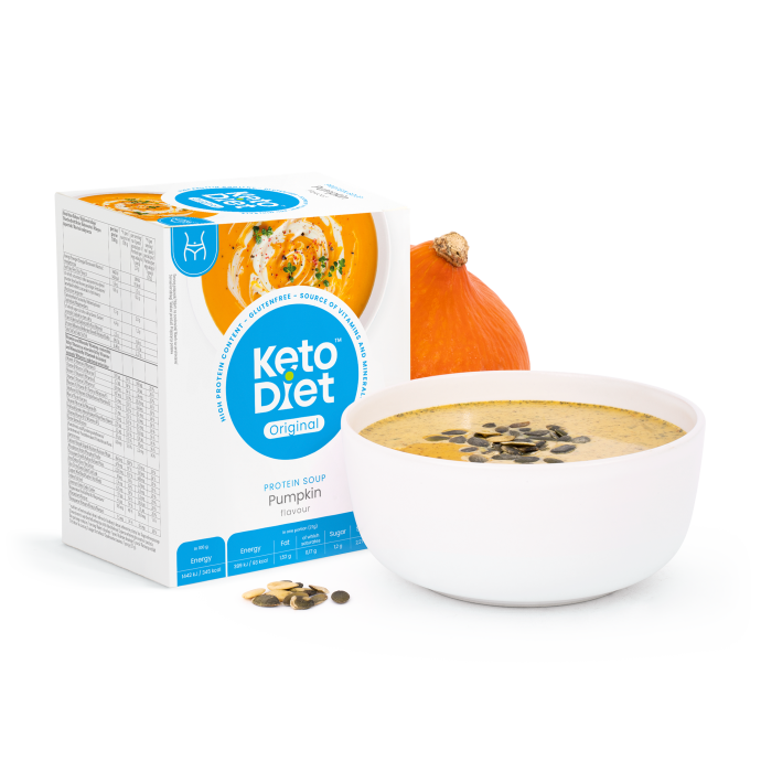 Proteinová polévka – dýňová (7 porcí)