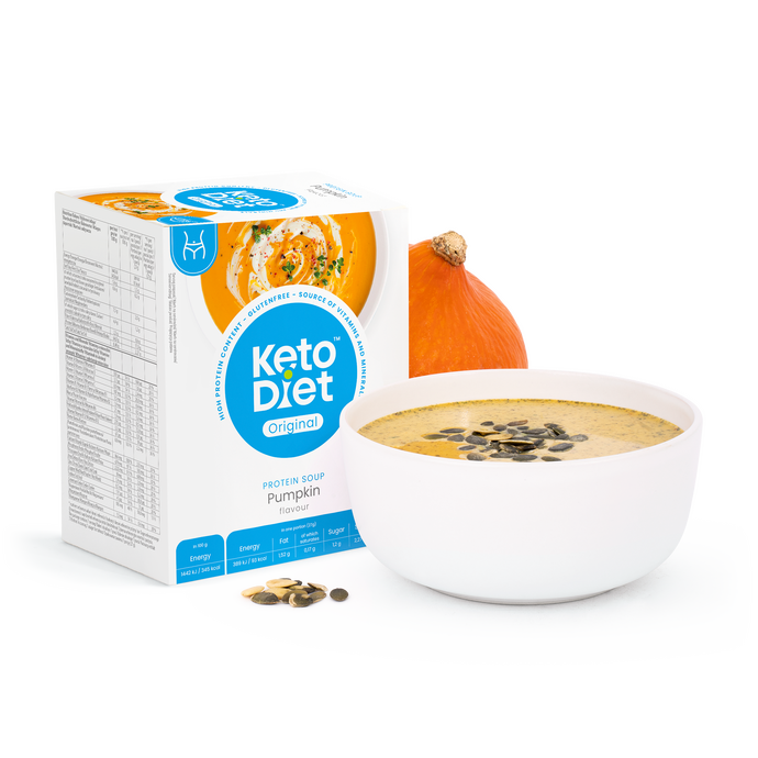 Proteinová polévka – dýňová (7 porcí)