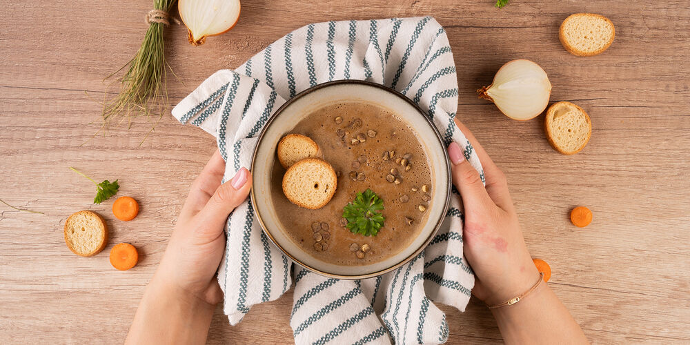 Proteinová polévka KetoDiet – čočková (7 porcí)