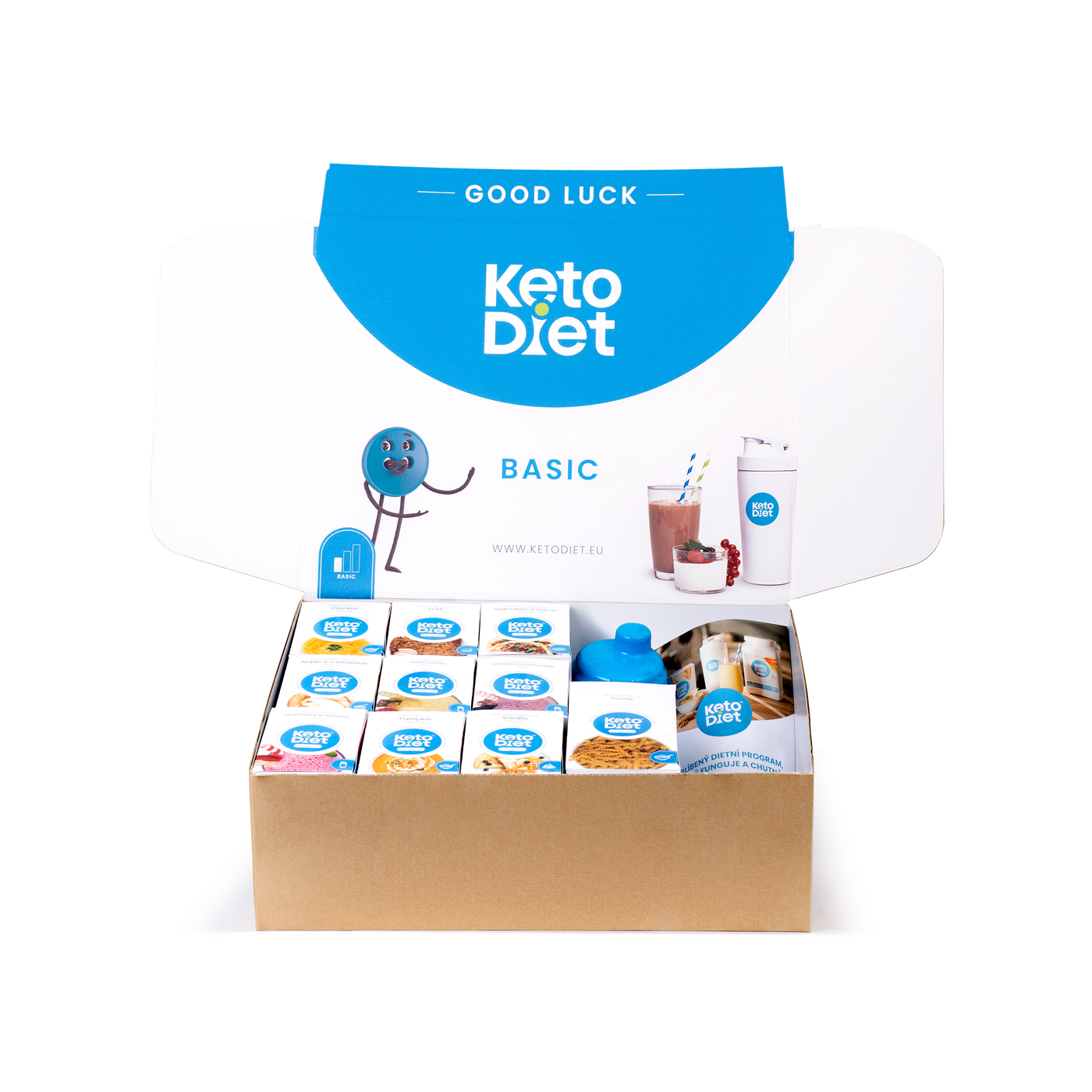 Keto diéta na 2 týždne BASIC (70 porcií) KetoDiet SK