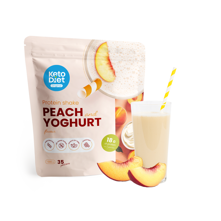 Proteinový nápoj – příchuť broskev & jogurt
