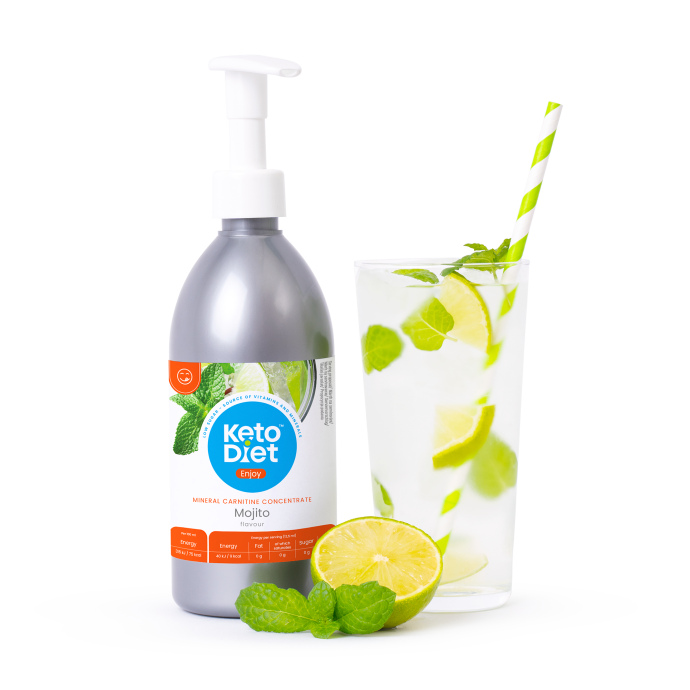Nápojový koncentrát – príchuť mojito (500 ml)