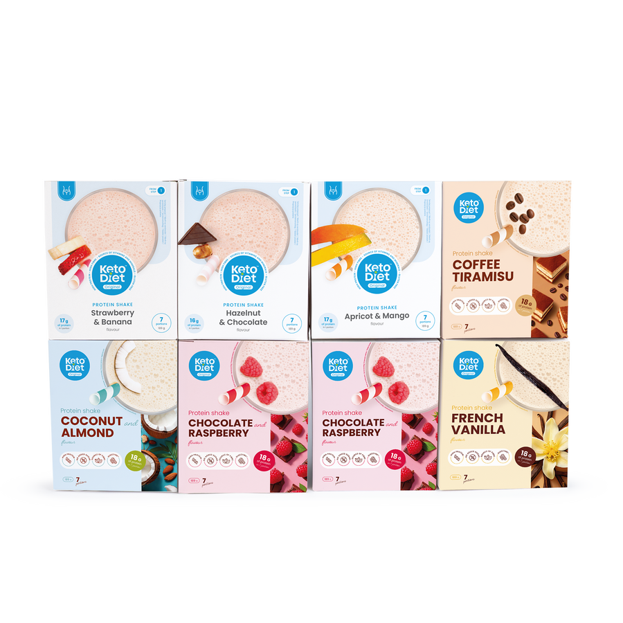 Proteínové nápoje na 2 týždne – BASIC 2. krok