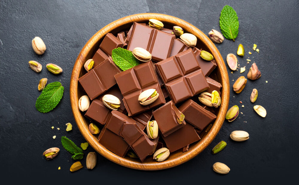 Proteinový nápoj KetoDiet – příchuť čokoláda & pistácie (7 porcí)