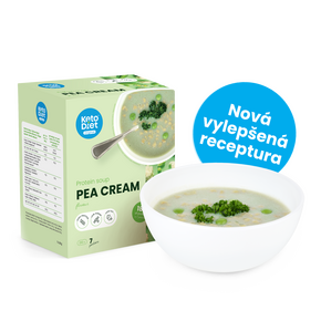 Proteinová polévka – hrášková