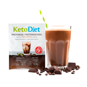 Proteinová ledová káva s čokoládovou příchutí (7 porcí)