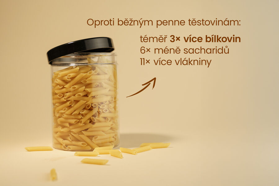 Proteinové těstoviny – penne