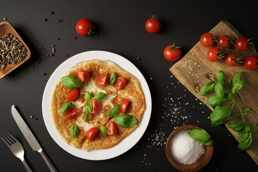 Proteínová omeleta – s bylinkami