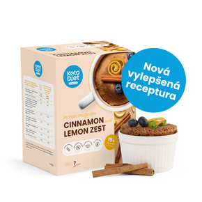 Proteinový mugcake – skořice & citronová kůra
