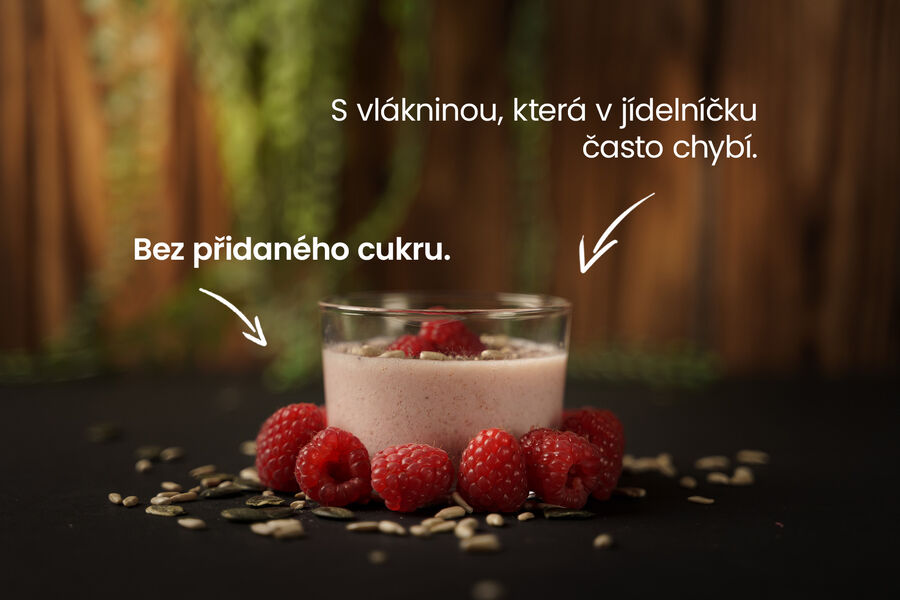 Proteinová kaše – příchuť malina