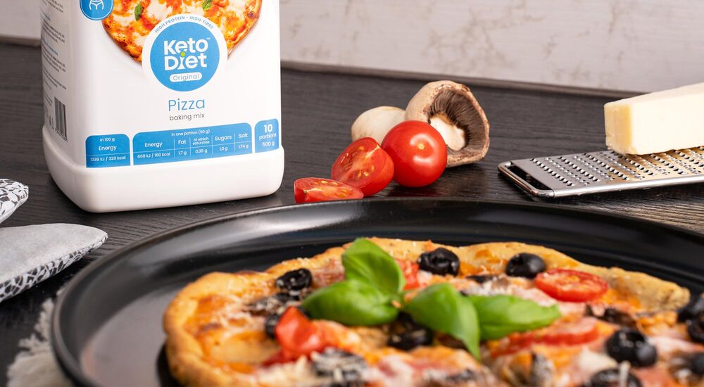 Low carb pizza – zmes na pečenie