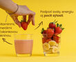 Proteínový nápoj – príchuť jahoda & banán