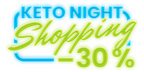 Night Shopping sleva 30 % na KetoDiet.