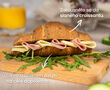 Slaný proteinový croissant – cereální