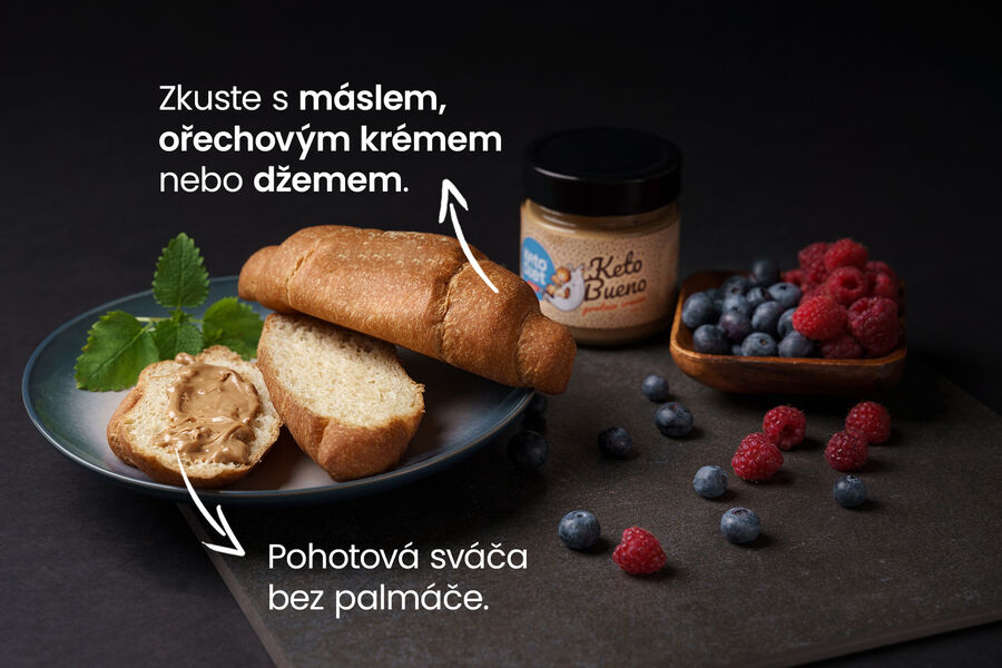 Proteinový croissant – máslová příchuť
