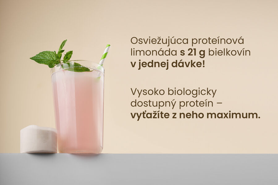 Clear Whey Protein: číry proteínový nápoj – príchuť lesná jahoda a mäta