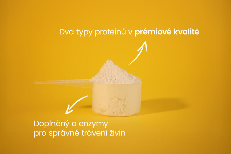 Proteinový nápoj – příchuť banán a vanilka