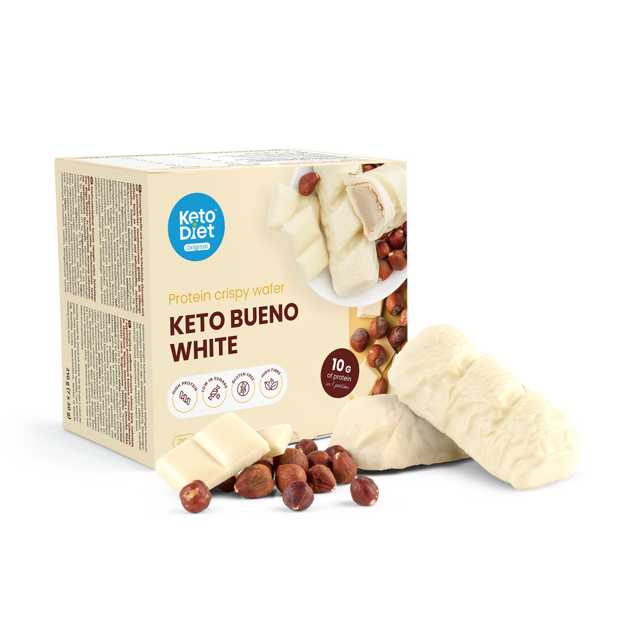 Keto Bueno White – křupavé oplatky