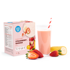 Proteínový nápoj – príchuť jahoda & banán