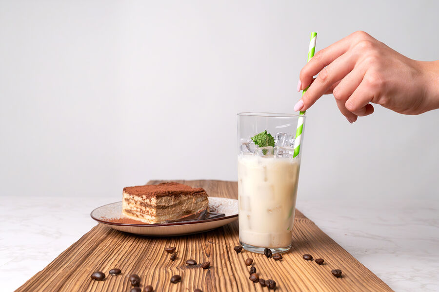 Proteinový nápoj – příchuť kávové tiramisu