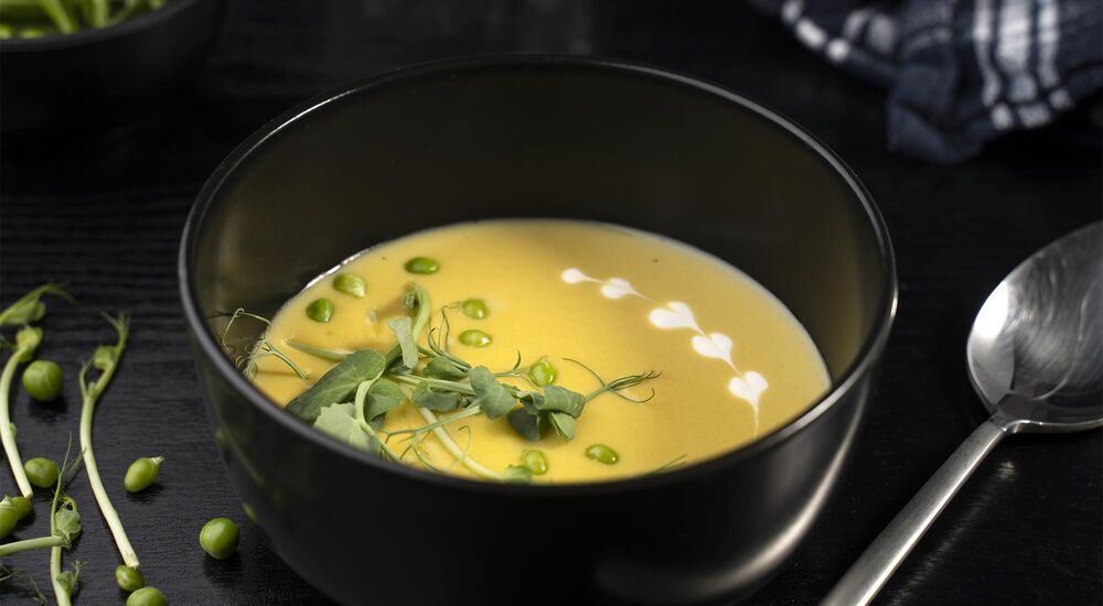 Hrachová proteinová polévka zasytí a pomůže s hubnutím.