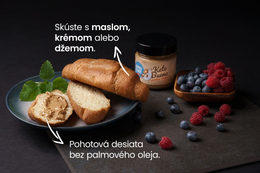 Proteínový croissant – maslová príchuť