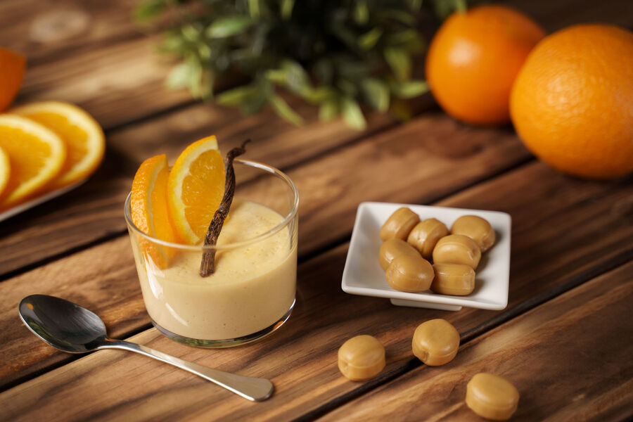 Proteinový pudink – příchuť karamel