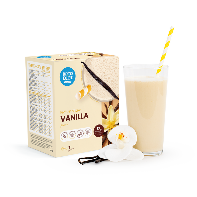 Proteinový nápoj KetoDiet – příchuť vanilka (7 porcí)