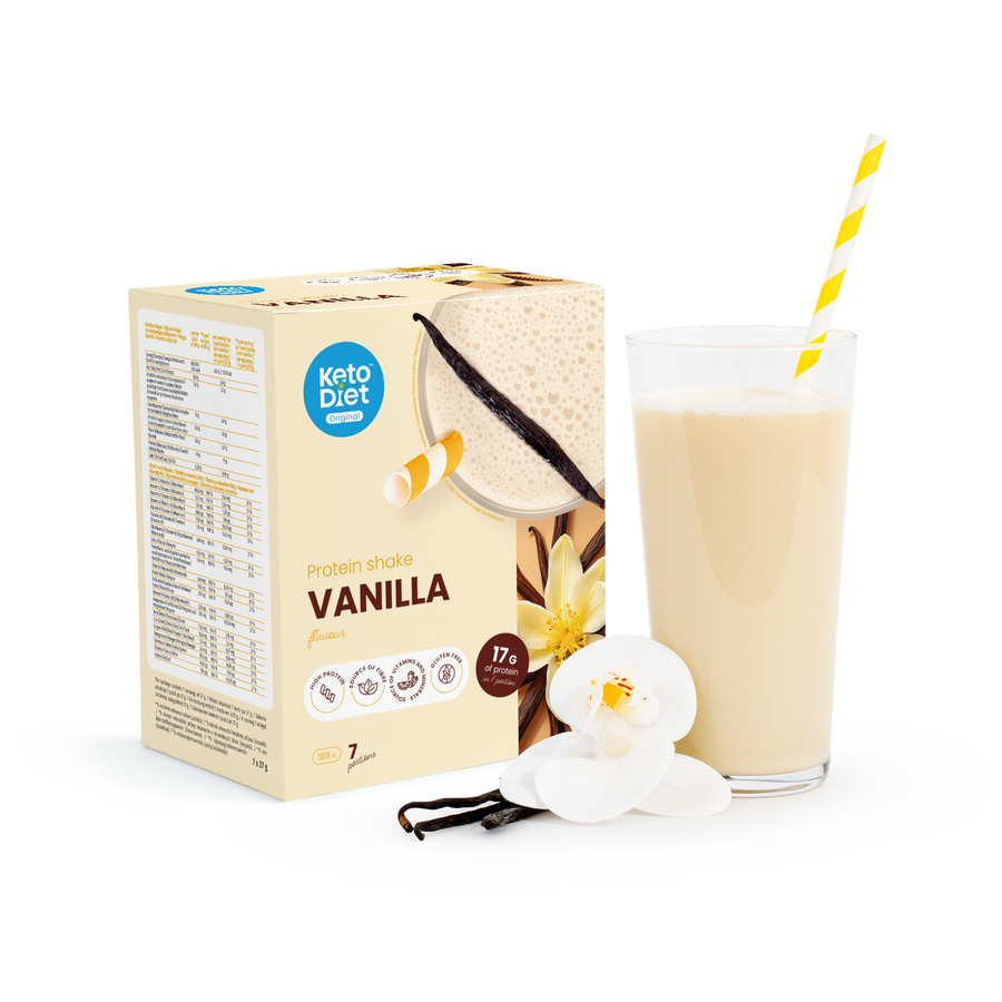 Proteinový nápoj KetoDiet – příchuť vanilka (7 porcí)