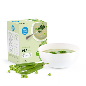 Proteinová polévka – hrášková