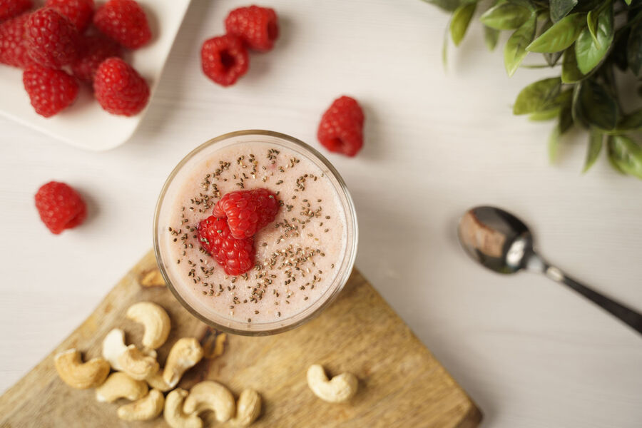 Proteinová kaše – příchuť malina