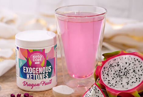Exogénne ketóny KetoDiet – príchuť dračie ovocie