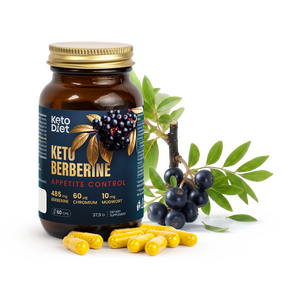 Keto berberín – stabilizátor chutí a prejedania