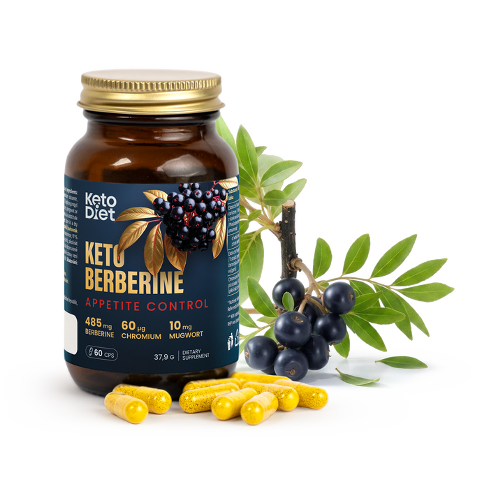 Keto berberín – stabilizátor chutí a prejedania