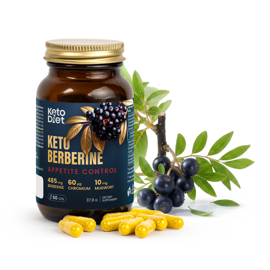 Keto berberín – stabilizátor chutí a prejedania