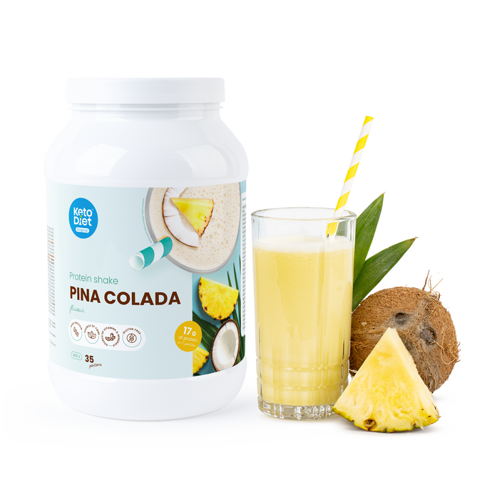 Proteínový nápoj KetoDiet – príchuť Pina Colada (35 porcií)