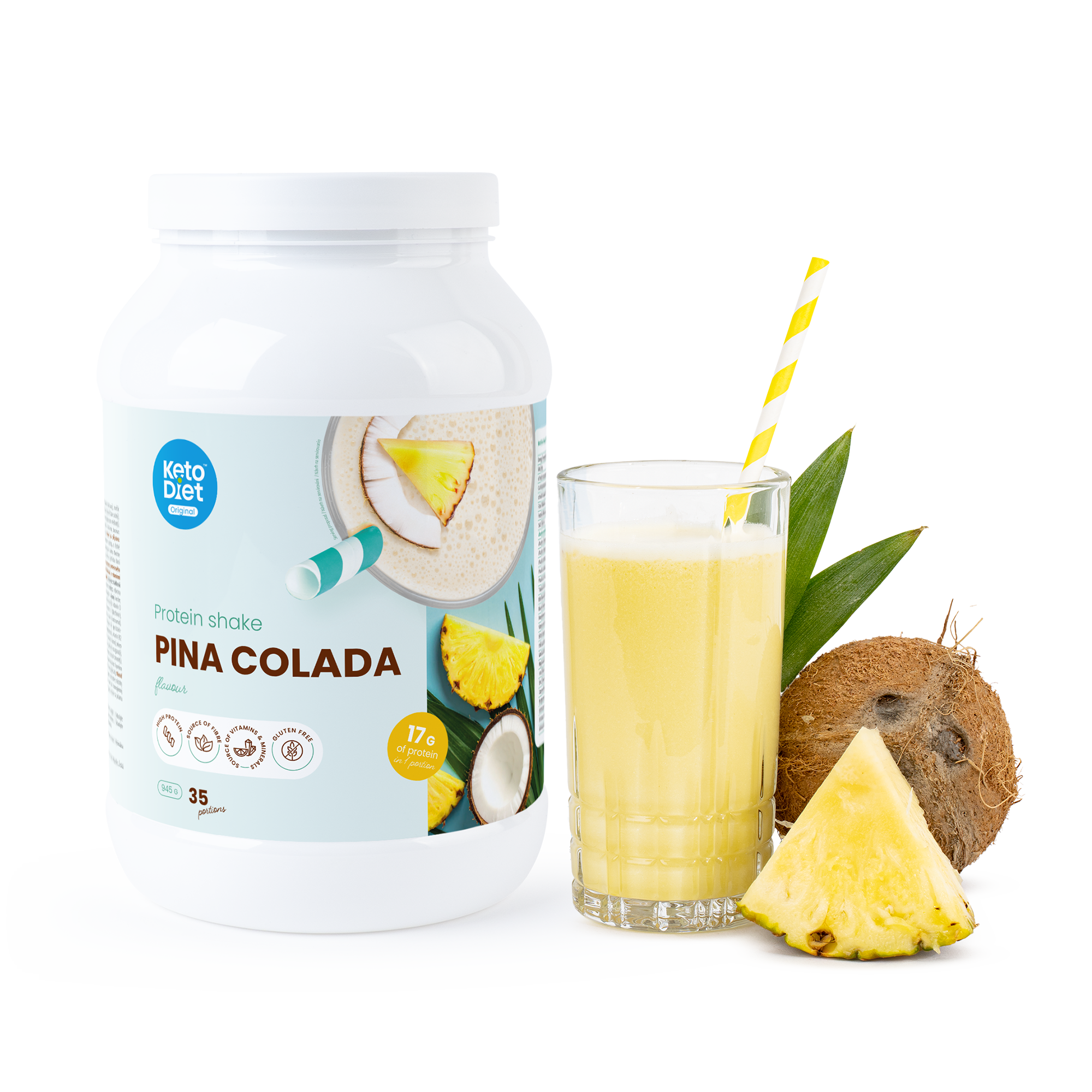 Proteinový nápoj – příchuť Piňa Colada (35 porcí)