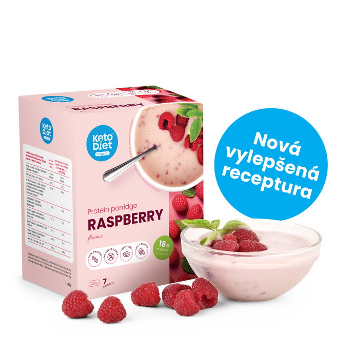 Proteinová kaše – příchuť malina